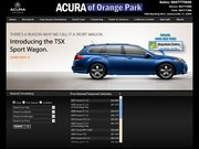 Acura of Orange Park Website