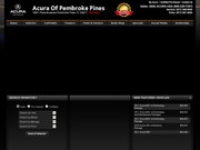 Acura of South Florida Website