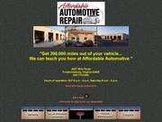 Affordable Automotive Website