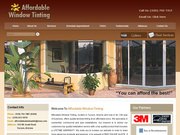 Affordable Window Tinting Website