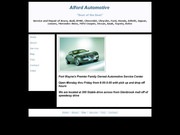 Alford Auto Sales Website