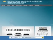 Alln Gwynn Chevrolet Website