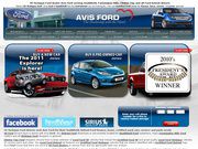 Avis Ford Website