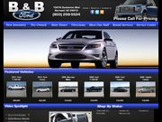 B & B Ford Website