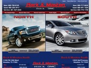 Beck & Masten Pontiac Buick GMC Website