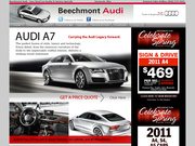Beechmont Audi Website