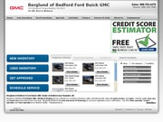 Bedford PONTIAC-Buick-GMC Website