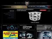 Bergstrom Cadillac-Hummer Website