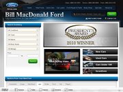 Macdonald Ford & Used Car Center Website