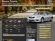 Bone’s Toyota Website