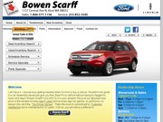 Bowen Scarff Ford in Renton Website