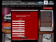 Don’s Ford Superstore Website