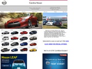 Carolina Nissan Website