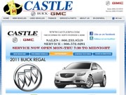 Castle Buick-Pontiac-GMC Website