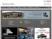CBG GMC Cadillac Website