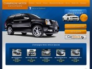 Champagne Chevrolet Website