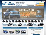 Chino Hills Ford Website
