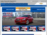 Coyle Chevrolet Superstore Website