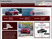 Cranberry Chevrolet Website