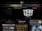Crestview Cadillac Website
