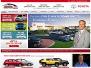 Crown Toyota Website