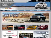Daniels of Albion Chevy Buick Pontiac Cadillac G M C & Olds Website