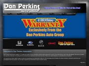 Dan Perkins Cadillac Website