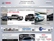 Dave Sinclair Buick GMC Website