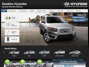 Deskins Hyundai Website
