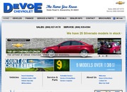 Fred Devoe Chevrolet Inc Website
