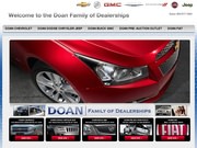 Doan Chevrolet Website