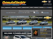 Dondelinger Chevrolet Cadillac Toyota Website