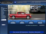 Larson GMC Website