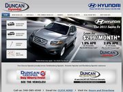 Duncan Automotive Network Duncan Hyundai Website