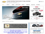 Fisher Chevrolet Website