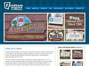 Fordham Signs Website