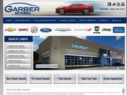 Garber Buick-Pontiac-GMC Truck Website