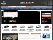 Gary Force Acura Website
