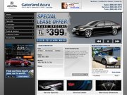Acura of Gainesville Website