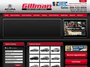 Gillman Acura Website