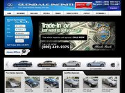 Glendale Infiniti Website