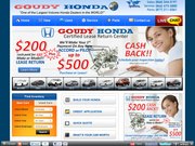 Goudy Honda Website