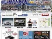Hansen Chevrolet Website