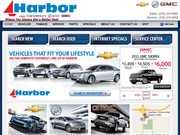 Harbor Chevrolet & Cadillac Website