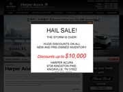 Harper Acura Website