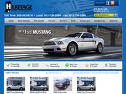 Heritage Ford Lincoln Website