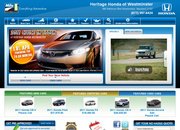Heritage Honda Website