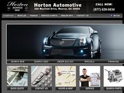 Horton Cadillac Buick Pontiac Website