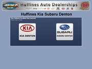 Huffines Chrysler Jeep Kia Denton Website