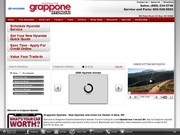 Grappone Hyundai Website